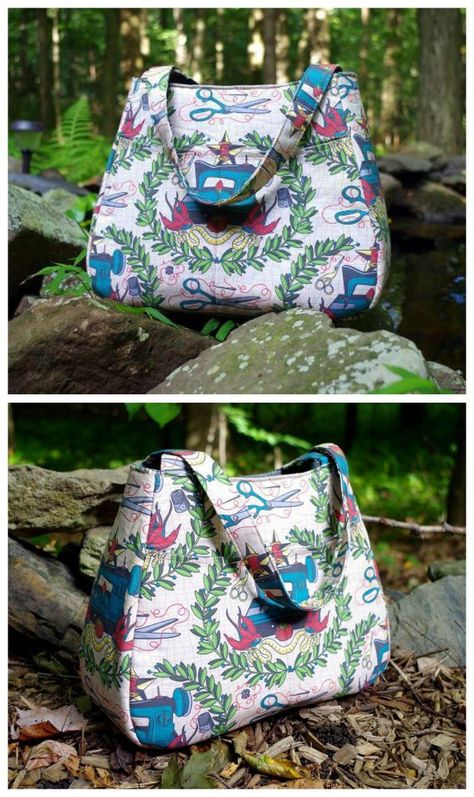 If you've never sewn a bag before and want to make something you can be proud of, then the free sewing pattern for this Ethel purse is what you need. I've made 3 and love them all! Purse Patterns Free, Handbag Sewing Patterns, Purse Sewing Patterns, Fabric Stores, Modern Bag, Sewing Purses, Handbag Patterns, Patchwork Bags, Bag Patterns To Sew