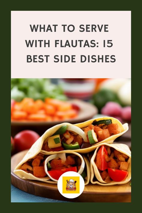 🌮🥑 Craving flautas? Discover the ultimate 15 Best Side Dishes to serve with them! 😍🍽️ #Flautas #SideDishes #FoodieHeaven Chicken Flautas, Traditional Mexican Dishes, Barbacoa Beef, Spicy Pork, Spicy Shrimp, Best Side Dishes, Spicy Sauce, Vegetarian Options, Classic Dishes