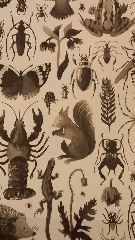 Dark Cottagecore Wallpaper Desktop, Animal Lockscreen, Forestcore Wallpaper, Gremlin Core, Insect Wallpaper, Cottagecore Wallpaper, Goth Wallpaper, Cool Backgrounds Wallpapers, Phone Wallpaper Patterns