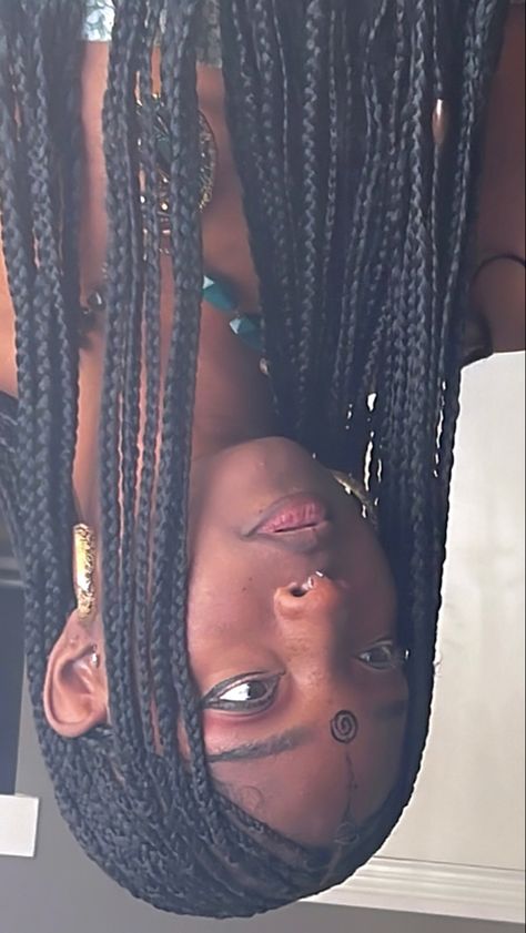 Braids Pigtails, 2024 Makeup, Wattpad Cover, Pigtail Braids, Knotless Braids, Pictures Ideas, Black Is Beautiful, Aesthetically Pleasing, Box Braids