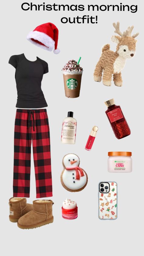 #christmas #aesthetic #outfit #outfitinspo #preppy #cute #skincare #merrychristmas Christmas Aesthetic Outfit, Aesthetic Christmas Outfits, Christmas Morning Outfit, Preppy Christmas Outfit, Cute Skincare, Cozy Christmas Outfit, Morning Outfit, Christmas Party Activities, Xmas Pjs