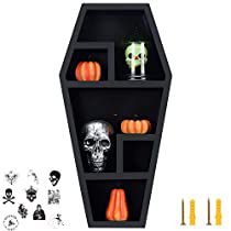 Check this out on Amazon Coffin Shelves, Coffin Decor, Punk Decor, Coffin Shelf, Gothic Coffin, Halloween Coffin, Floating Wall Shelves, Spooky Decor, Gothic Decor