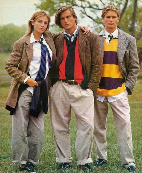 Ivy League, Cool Street Fashion, Street Fashion, Rugby, Ivy, Ralph Lauren, Street Style, Wardrobe