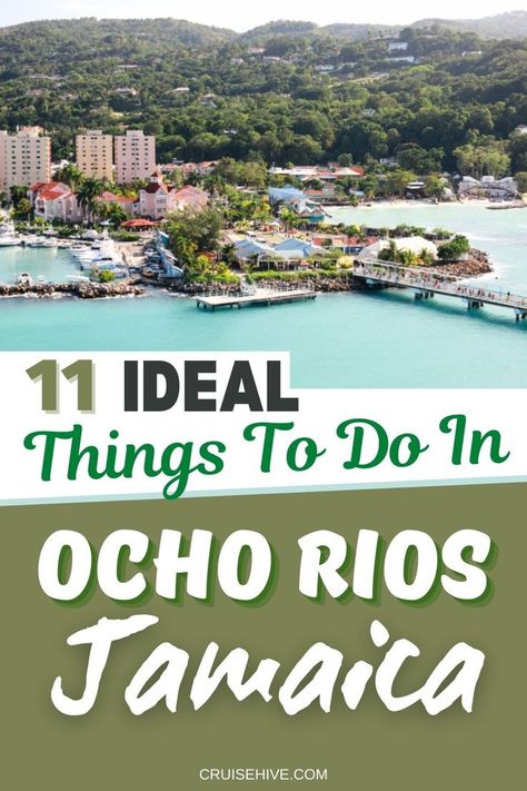 Make the most out of your time in Ocho Rios with this complete guide featuring 11 ideal things to do in Ocho Rios, Jamaica. Paradise is waiting! #jamaica #caribbean #thingstodo #cruisetips… More Jamaica Excursions, Cruising Tips, Jamaican Vacation, Top Cruise, Ocho Rios Jamaica, Visit Jamaica, Cruise Ports, Caribbean Destinations, Cruise Planning