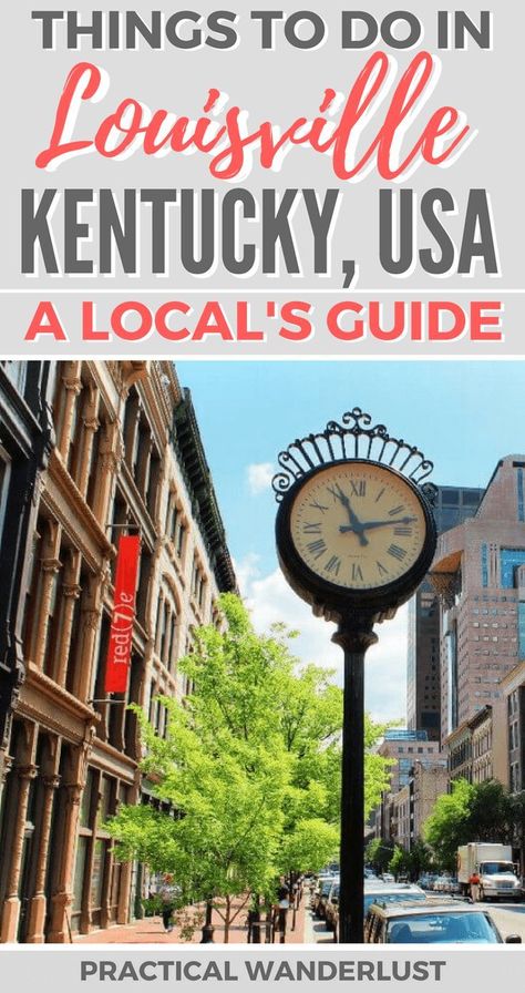 Louisville, Kentucky is an amazing destination in� Kentucky Vacation, Kentucky Bourbon Trail, Kentucky Travel, Destination Voyage, Usa Travel Destinations, Louisville Kentucky, Weekend Trip, To Infinity And Beyond, United States Travel