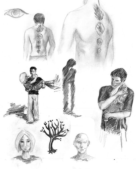 Tris and Tobias fan art  http://tris-four-forever.tumblr.com/ Divergent Art, Divergent Drawings, Divergent Fan Art, Tris And Tobias, Divergent Four, Divergent Book, Tris And Four, Divergent Trilogy, Quick Sketches