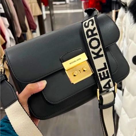 Small black crossbody bag