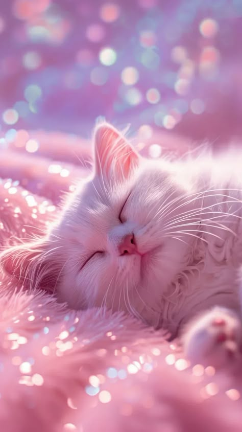 Dreamy Wallpaper, Paw Wallpaper, Iphone Wallpaper Cat, Kitten Wallpaper, Images Kawaii, Pretty Phone Wallpaper, Cute Cat Wallpaper, Cute Cats Photos, Pretty Animals