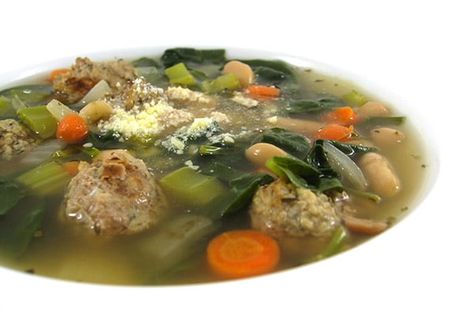 Skinny Italian Wedding Soup | WW Points | Skinny Kitchen Weight Watchers Points Plus, Weight Watchers Soup, Pasta Fagioli, Points Plus, Wedding Soup, Ww Points, Main Course Recipes, Fiber Rich, Ww Recipes