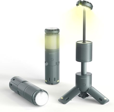 Amazon.com: HOPWINN Rechargeable Camping Lantern Portable Telescopic Outdoor Night Lights 10000mAh Camping Light Flashlight Ambient Lighting Road Light Tripod Light for Camping Adventure Hiking Fishing Etc : Sports & Outdoors Portable Night Light, Camp Lighting Ideas, Battery Operated Lamps, Road Light, Flash Lights, Tripod Lighting, Camping Lamp, Camping Lantern, Adventure Hiking