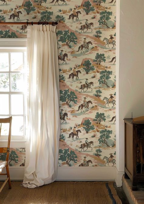 Retro Cowboys Western Wallpaper Mural, Removable Peel and Stick Old Wild West Wall covering, Rustic Horse Wall hanging  for kids room PV046 Western Wallpaper, Neutral Wallpaper, Horse Wall, Botanical Wallpaper, Wallpaper Size, Nursery Wallpaper, Contact Paper, Wallpaper Mural, Wallpaper Ideas