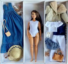 Style File – Brunbellebarbie Barbie Outfits For Dolls, Cute Barbie Clothes, Barbie Doll Ideas, Barbie Doll Outfits Diy, Curvy Barbie Clothes Patterns Free, Omg Doll Clothes, Barbie Clothes Diy, Make Barbie Clothes, Barbie Doll Outfits