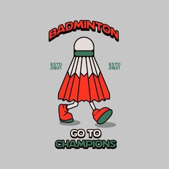 Badminton Logo Design, Badminton Illustration, Badminton Logo, Badminton Club, Hug Illustration, School Book Covers, Sport Shirt Design, Kids Tennis, Logo Sport