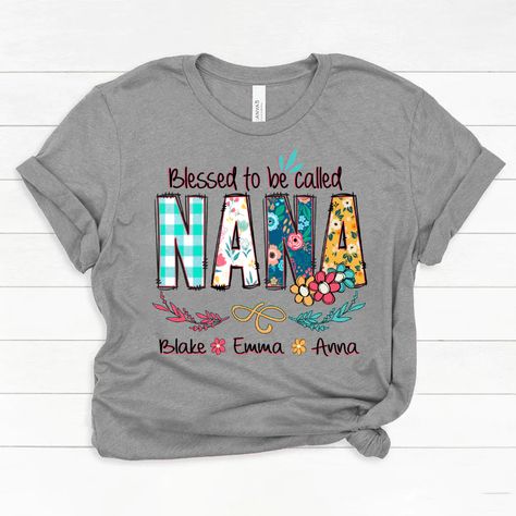 Blessed To Be Called Nana And Kids Art Flower Classic CanvasExquisite, lovely patterns, special elements, and a perfect design in the garment is a must as a gift.High-quality fabric material with lots of beautiful colors for the whole family, baby, daddy, mommy, grandma, grandpa, brother, and moreThis design also can be an awesome present for grandparent day, parent's day gift, birthday gifts, Happy New Year, Christmas gifts, Mother's Day, Father's Day, Thanksgiving, Halloween, Fall, Holidays, B First Time Grandma, Nana T Shirts, Present For Grandparents, Nana Shirts, Parents Day, Grandma Shirts, Personalized Grandma, Canvas Easy, Mom And Grandma