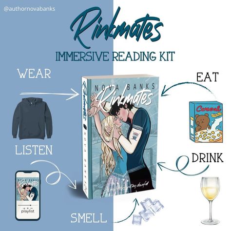 🏒Here's your immersive reading kit!🏒 I couldn't decide on which cereals to include, but Riley is almost as obsessed with them as he is with Liora—almost. 🤣If you eat his cereals, you're a dead girl walking. Liora did once, but she survived because she means everything to him. So, don't risk it! It's important to wear a comfy hoodie, maybe drink some white wine or mint water, and smell the ice cubes—just dive your nose in there, and you'll feel like you're on the rink with Riley and Liora. 😅... Immersive Reading, Dead Girl Walking, Mint Water, Dead Girl, Girl Walking, Top Books To Read, Book Aesthetics, Top Books, Ice Cubes