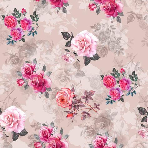 Flower Allower Design, All Over Digital Print, Digital Print Allover Design, Digital Print All Over Design, Digital Floral Prints Pattern, Flower Digital Art Illustrations, Digital Allover Design, Digital Print Fabric Design, Flower Allover Pattern