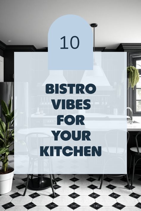 A creative pin showcasing 10 delightful ideas to recreate bistro vibes in your kitchen, perfect for anyone looking to transform their cooking space into a charming culinary haven. Welcoming Kitchen, Bistro Kitchen, Bistro Style, Creative Kitchen, Warm Lighting, Feels Like Home, Decor Elements, Subway Tile Backsplash, Lighting Setups