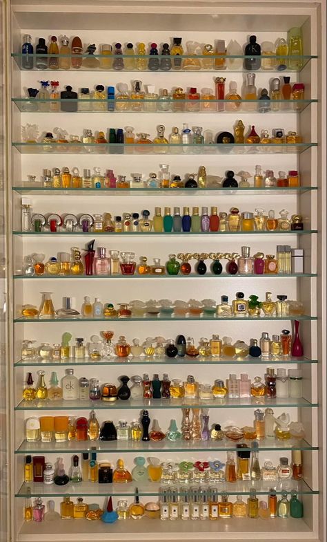 Perfume Collection Display, Aesthetic Perfume, Perfume Organizer, Perfume Aesthetic, Cologne Collection, Perfume Display, Organizer Ideas, Perfume Organization, Fragrances Perfume Woman