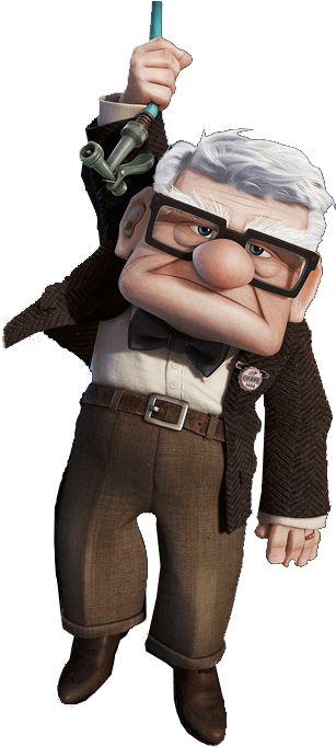 Old Man From Up, Dug The Dog, Cartoon Up, Carl Fredricksen, Disney Png, Independent Man, Alpha Dog, House Cartoon, Travel Movies