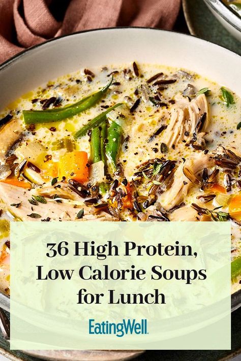 Protein Soup Recipes, Low Calorie Soup Recipe, Protein Soups, Low Calorie Soup, High Protein Low Calorie, Easy Soups, Easy Soup Recipes, Healthy Soup Recipes, Healthy Soup