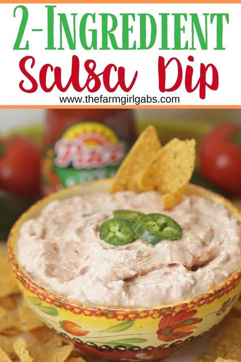 Cheers For Football, Cream Cheese Salsa Dip, Salsa Dip Recipe, Cream Cheese Recipes Dip, Cheese Dip Recipe, Party Dip Recipes, Delicious Dips, Cream Cheese Dip, Delicious Dips Recipes