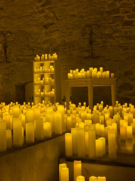 Room full of candles aesthetic warm cozy Room Filled With Candles, Room Full Of Candles, Pinterest Famous, Lighting Reference, Candles, Lighting, Quick Saves