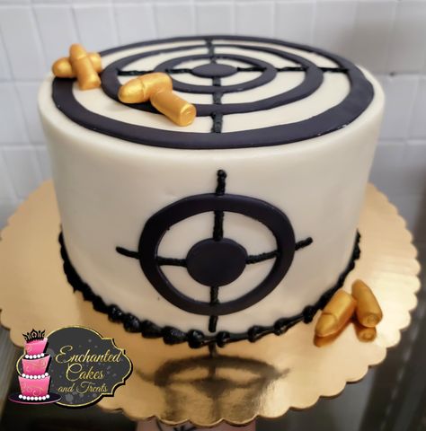 Target Cake Ideas, Target Cake, Laser Tag Party, Shooting Target, Target Practice, Laser Tag, Themed Cakes, Birthday Cakes, Cake Ideas