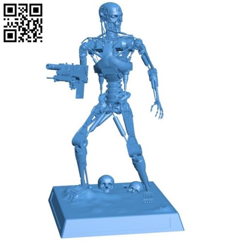 Robot T800 B006086 download free stl files 3d model for 3d printer and CNC carving – Free download 3d model Files 3d Printer Projects Free Download, Free Stl Files 3d Printer, Stl Free Download, Cnc Carving, 3d Printer Files, 3d Printing Art, 3d Printing Diy, Diy Cnc, 3d Printing Projects