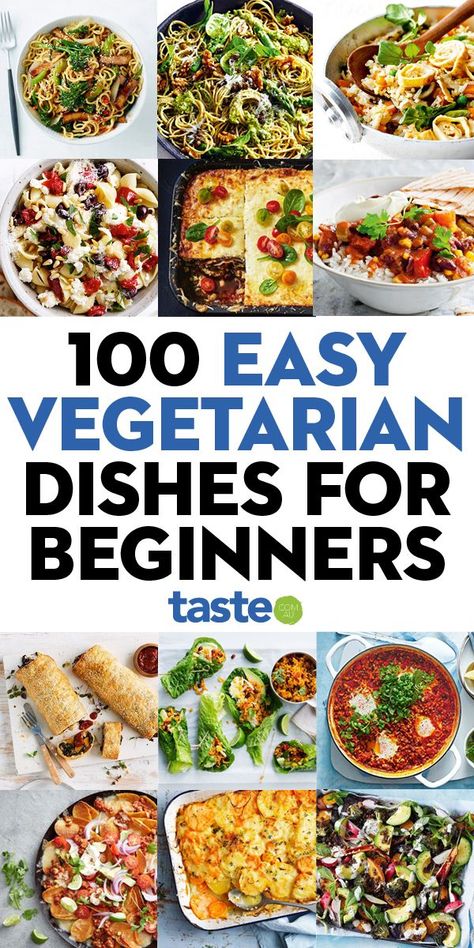 Easy Vegetarian Dishes, Easy Vegetarian Dinners, Easy Vegetarian Dinner Recipes, Best Vegetarian Dishes, Vegetarian Dinner Recipes, Vegetarian Recipes Dinner Healthy, Healthy Vegetarian Dinner, Vegetarian Meal Plan, Easy Vegetarian Dinner