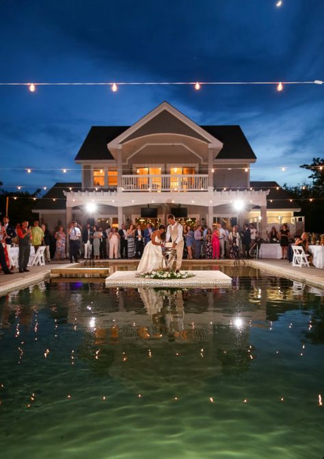 OBX Wedding | Outer Banks Wedding | Black Stallion Wedding | OBX Wedding Ceremony | Corolla Wedding | Event Home Wedding | Outer Banks Event Home | Destination Wedding | Corolla Wedding | Corolla, NC Wedding | The Black Stallion event home Obx Weddings, The Black Stallion, Huge Pool, Best Wedding Destinations, Obx Wedding, Corolla Nc, Airbnb Wedding, White Rose Bouquet, Outer Banks Wedding