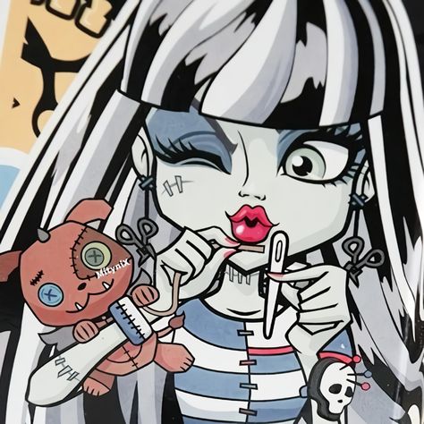 Frankie Stein Monster High, Monster High Icon, Frankie Stein, Cartoon Movies, Monster High