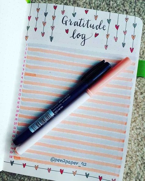 Minimalist Bullet Journal Ideas For Your Bujo Pages Bujo Gratitude, Bullet Journal Gratitude Log, Gratitude Bullet Journal, Grateful Quotes Gratitude, Bullet Journal Template, Gratitude Log, Gratitude Tracker, Journal Prompts For Kids, Bullet Journal Page