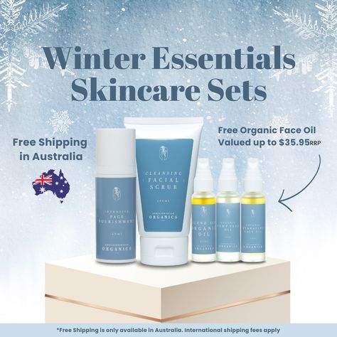 As winter ends, it's the perfect time to focus on nurturing your skin. Our Winter Essentials Skincare Set is here to help you transition your self-care routine with love and attention before the season changes. Our set includes: Intensive Face Nourishment (50ml): Packed with vitamins and minerals, perfect for deep healing and nourishment. Cleansing Facial Scrub (100ml): Gently exfoliates, leaving your complexion refreshed and smooth. Organic Face Oil (25ml): Choose from Hydrating Face Oil... Winter Vitamins, Holiday Ads, Winter Skincare, Marketing Inspiration, Deep Healing, Facial Scrub, Winter Skin Care, Winter Skin, Facial Scrubs