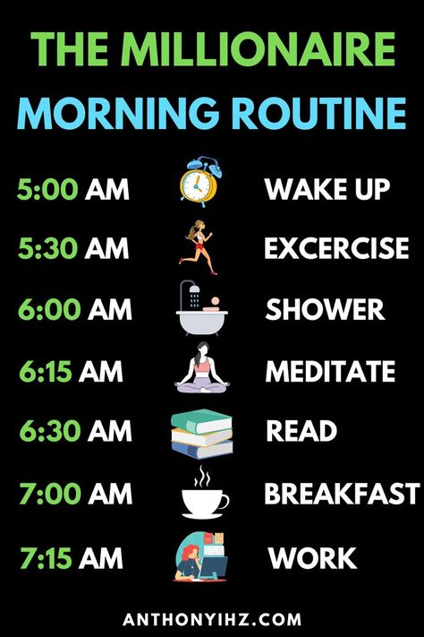 Check out the best millionaire morning routine that will change your life. Millionaire morning routine list that will take your finances to the next level. Morning habits and routines of millionaires, daily habits of millionaires, morning habits of millionaires, millionaire mindset morning routine, productive millionaire morning routine, Millionaire habits, millionaire routines - Millionaire Morning Routine Ifrane Morocco, Morning Routines List, 5am Club, Money Management Advice, Morning Habits, Positive Quotes For Life Motivation, Personal Improvement, Get My Life Together, Skills To Learn