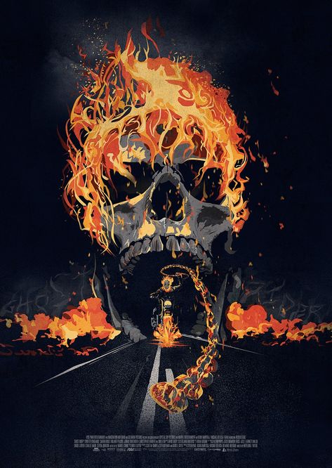 Ghost Rider Images, Ghost Rider Art, Ghost Rider Drawing, Cosmic Ghost Rider, Ghost Raider, Ghost Rider Johnny Blaze, Robbie Reyes, Marvel Ghost Rider, Marvel Ghost