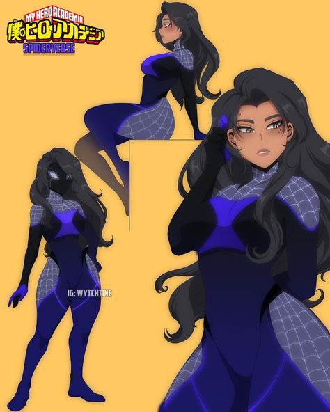 @wytchtine Spiderman Oc Girl, Prowler Spiderverse, Oc Art Female, Female Spiderman, Spider Man Oc, Spiderman Oc Art, Spiderman Oc, Spiderman Girl, Spiderman Drawing