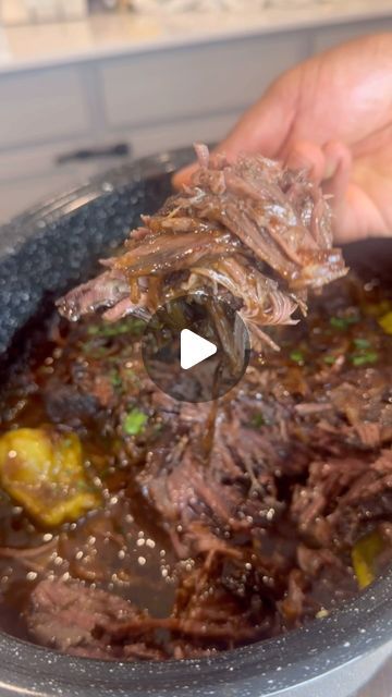 Cordarrius Green on Instagram: "Pot Roast from The ‘Sip. 

Tbh idk what part of Mississippi tho. My grandma ‘nem never made it this way, but ITS FYE! 🔥🔥

Comment “Sunday dinner” and I’ll DM you a link and discount code to the cookbook. 😮‍💨

INGREDIENTS
4 lbs. chuck roast
2 tbsp grapeseed oil
yellow onions, rough chop
Pepprobcinni
Thyme and rosemary

For the spices
2 tbsp Hidden Valley ranch seasoning
Natures seasoning 
Black pepper 

4 cups beef stock, unsalted
Worcestershire sauce
 3 tbsp all-purpose flour" What To Do With A Roast, Rolled Roast Recipes, Roast Beef Dinner Ideas, Roast And Rice, Roast Dinner Ideas, Pot Roast Video, Hidden Valley Ranch Seasoning, Beef Bites, Sole Recipes