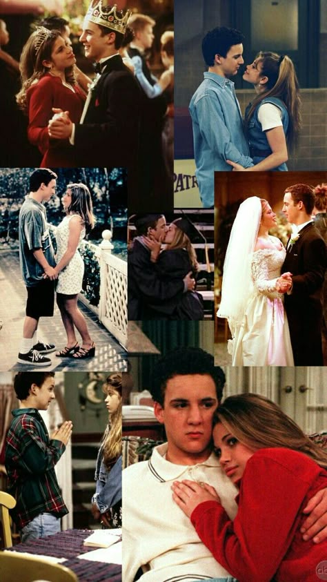 Corey And Topanga Aesthetic, Cory And Topanga Wallpaper, Cory And Topanga Aesthetic, Boy Meets World Wallpaper, Corey And Topanga, Topanga And Cory, Cory Topanga, Cory And Shawn, Cory Matthews