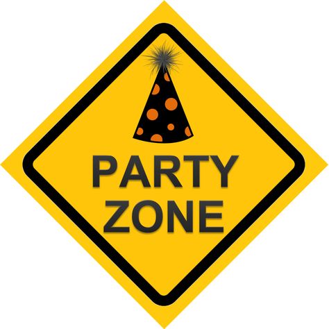 Party Zone Party Zone, Construction Party, Construction Birthday, Road Sign, Art Party, Road Signs, Toddler Crafts, Cake Art, Mario Bros