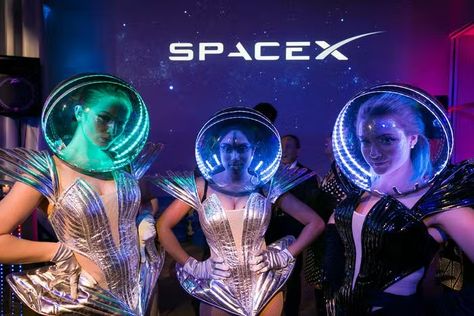 Space Event Theme, Futuristic Party Theme, Futuristic Party, Corporate Events Decoration, Space Theme Party, Corporate Event Planning, Fun Party Themes, Galaxy Theme, Event Entertainment