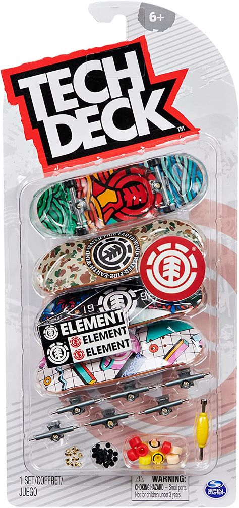 Mini Skateboard, Element Skateboards, Real Skateboards, Finger Skateboard, Tech Deck, Toy Machine, Mini S, Kids Gift Guide, Toys Shop