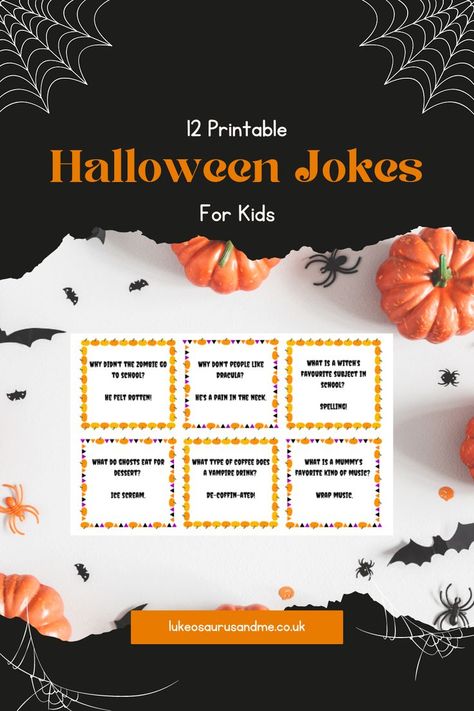 Looking for some spooky Halloween jokes for kids? Here are 12 freakishly funny Halloween jokes for kids that are bound to get your little ghouls giggling. Best Halloween Jokes, Halloween Jokes For Kids, Homemade Christmas Crackers, What Is A Witch, Funny Halloween Jokes, Halloween Party Bags, Look Halloween, Halloween Jokes, Kids Worksheets Printables