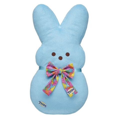 Peeps Flavors, Bunny With Bow, Peeps Candy, Marshmallow Peeps, Gift Bow, Easter Humor, Blue Bunny, Gift Bows, Bunny Plush