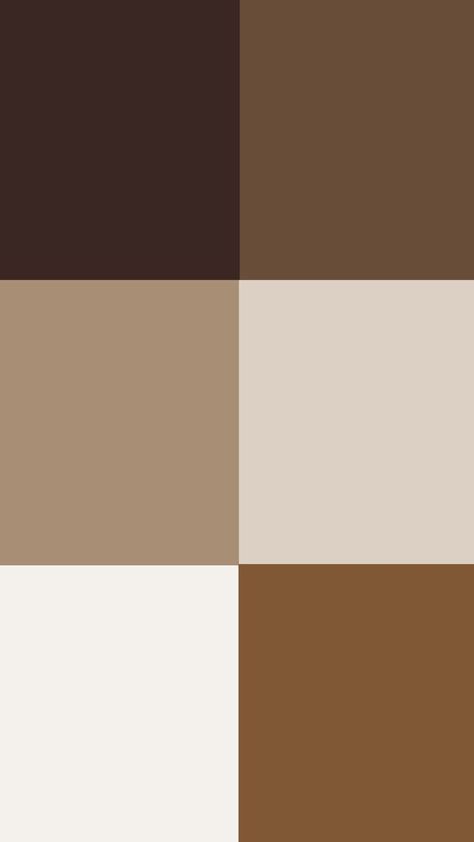 Brown And Beige Palette, Brown Palette Aesthetic, Aesthetic Brown Color Palette, Brown Palette Colour Schemes, Brown Colour Wallpaper, Brown Aesthetic Color Palette, Brown Colour Scheme, Color Palette Brown, Different Shades Of Brown