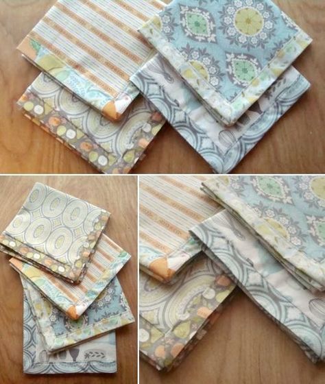 Household Sewing, Diy Napkins, Sew Ins, Beginner Sewing Projects Easy, Sewing Projects For Beginners, Diy Couture, Easy Sewing Projects, Diy Sewing Projects, Fabric Projects