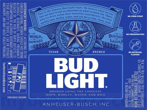 Bud Light Adding “No Corn Syrup” To Packaging Lon Bia, Sublimation Ideas Projects Inspiration, Custom Koozies, Cup Decal, Custom Tumbler Cups, Diy Cups, New Packaging, Glitter Cups, Diy Tumblers