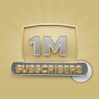 Emamulhossen03 | Freepik 1m Subscribers Youtube, 1m Subscribers, Subscribers Youtube, Logo Instagram, Photo Logo Design, Subscribe Button, Youtube Subscribers, Photo Logo, 3d Render