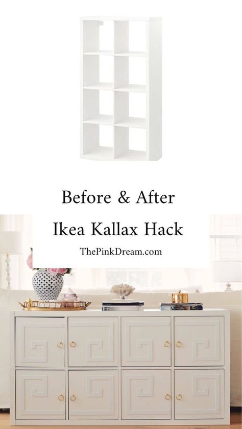 Step by Step Ikea Kallax Hack: How to Add Doors And Overlays to the Kallax Unit Ikea Kallax Hack Shoes, Kallax With Doors, Ikea Cubby, Kallax Unit, Malm Ikea, Shelf Ikea, Ikea Kallax Shelf, Kallax Hack, Ikea Shelf