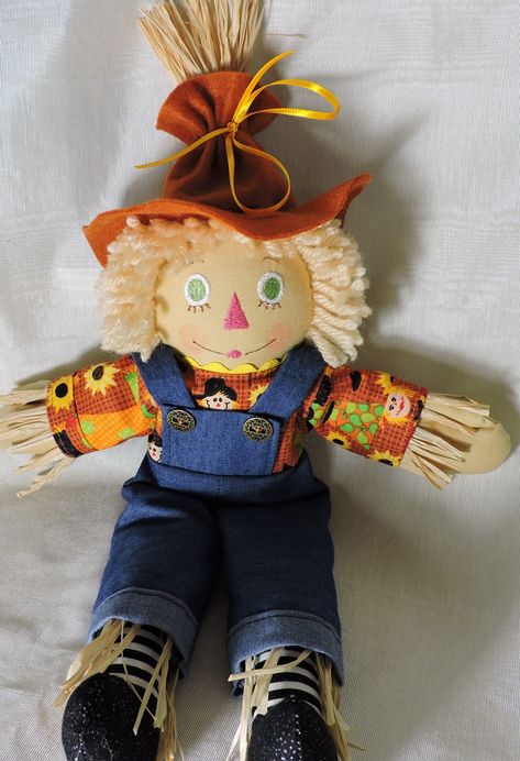 Ten inch ScareCrow Raggedy Andy Raggedy Andy, Raggedy Ann And Andy, Raggedy Ann, Scarecrow, Plush Toys, Teddy Bear, Figurines, Dolls, Toys