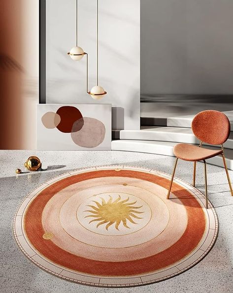 Circle Rug Under Kitchen Table, Round Rug Under Dining Table, Round Area Rugs In Living Room, Dining Table Circle, Carpet Under Dining Table, Rug Under Kitchen Table, Rug Under Dining Table, Table Circle, Circle Carpet